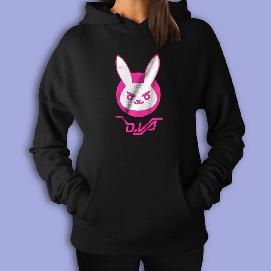 Overwatch D’Va Bunny Inspired Women’S Hoodie