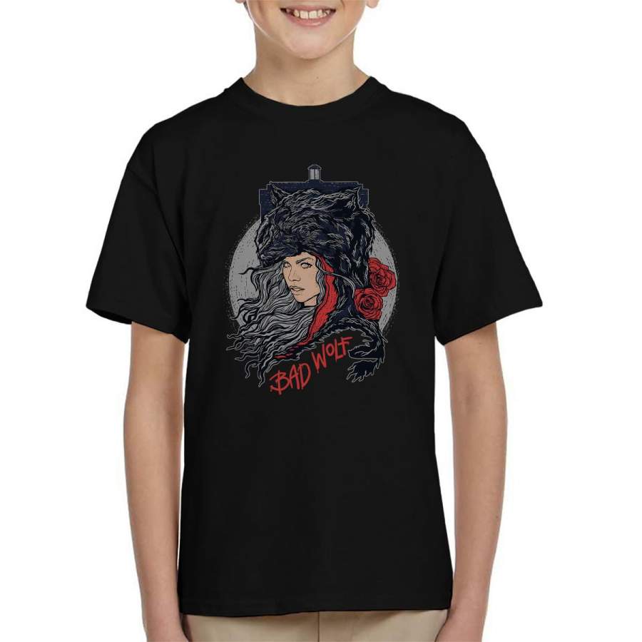 Bad Wolf Doctor Who Kid’s T-Shirt