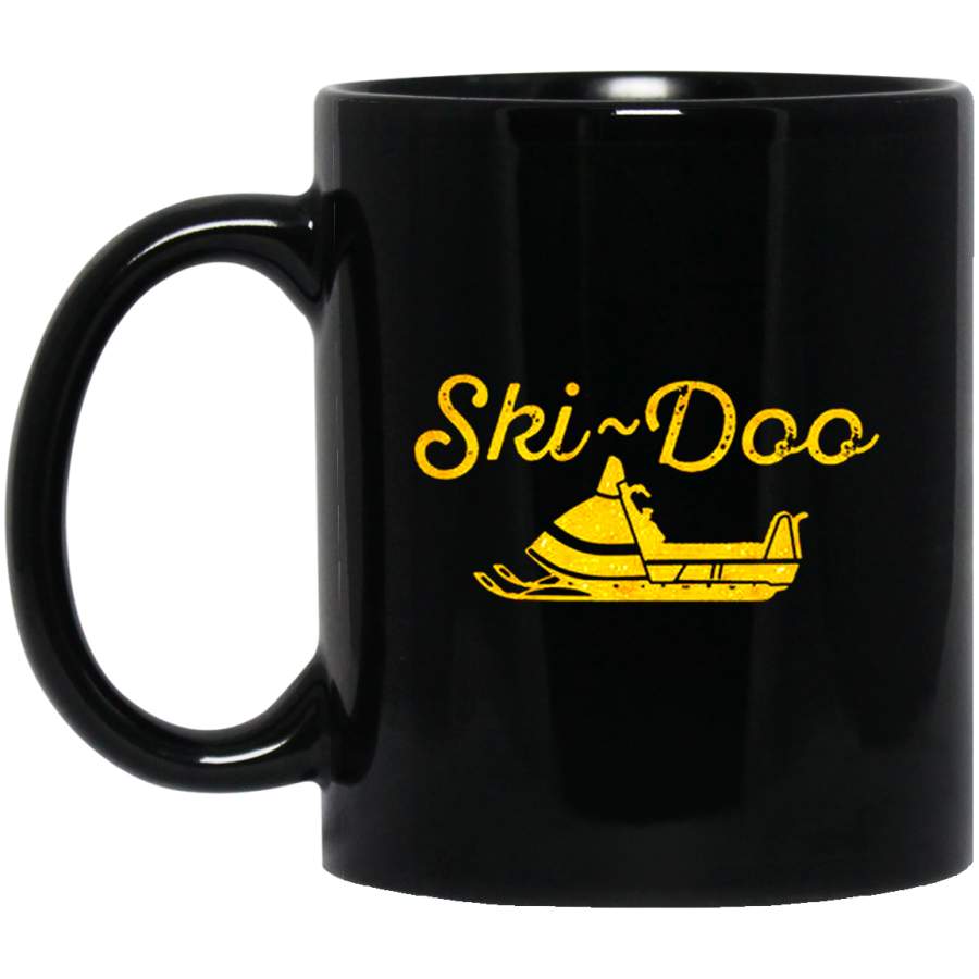 Ski Doo Vintage Snowmobiles 11 oz Mug