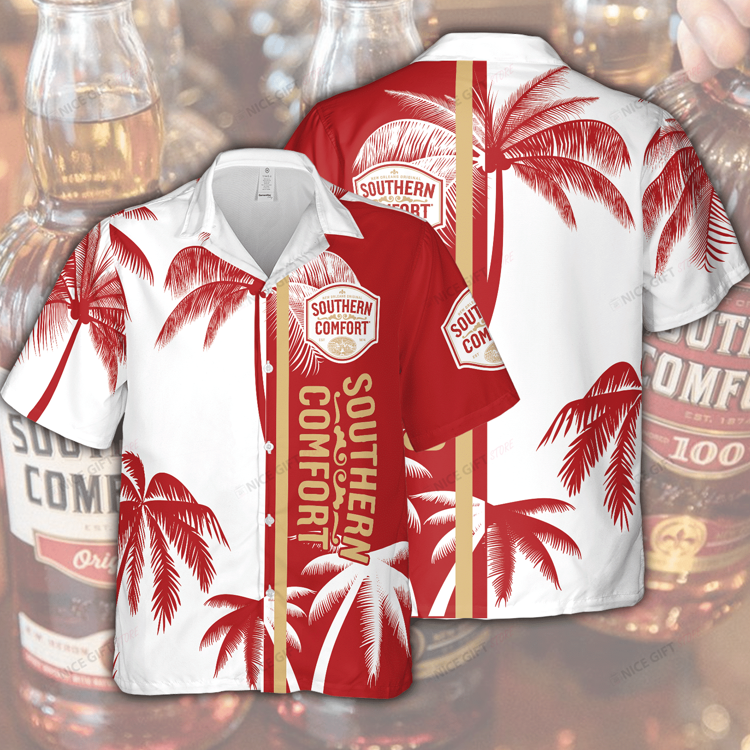 Southern Comfort Hawaiian Shirt 3Hs-J5S3