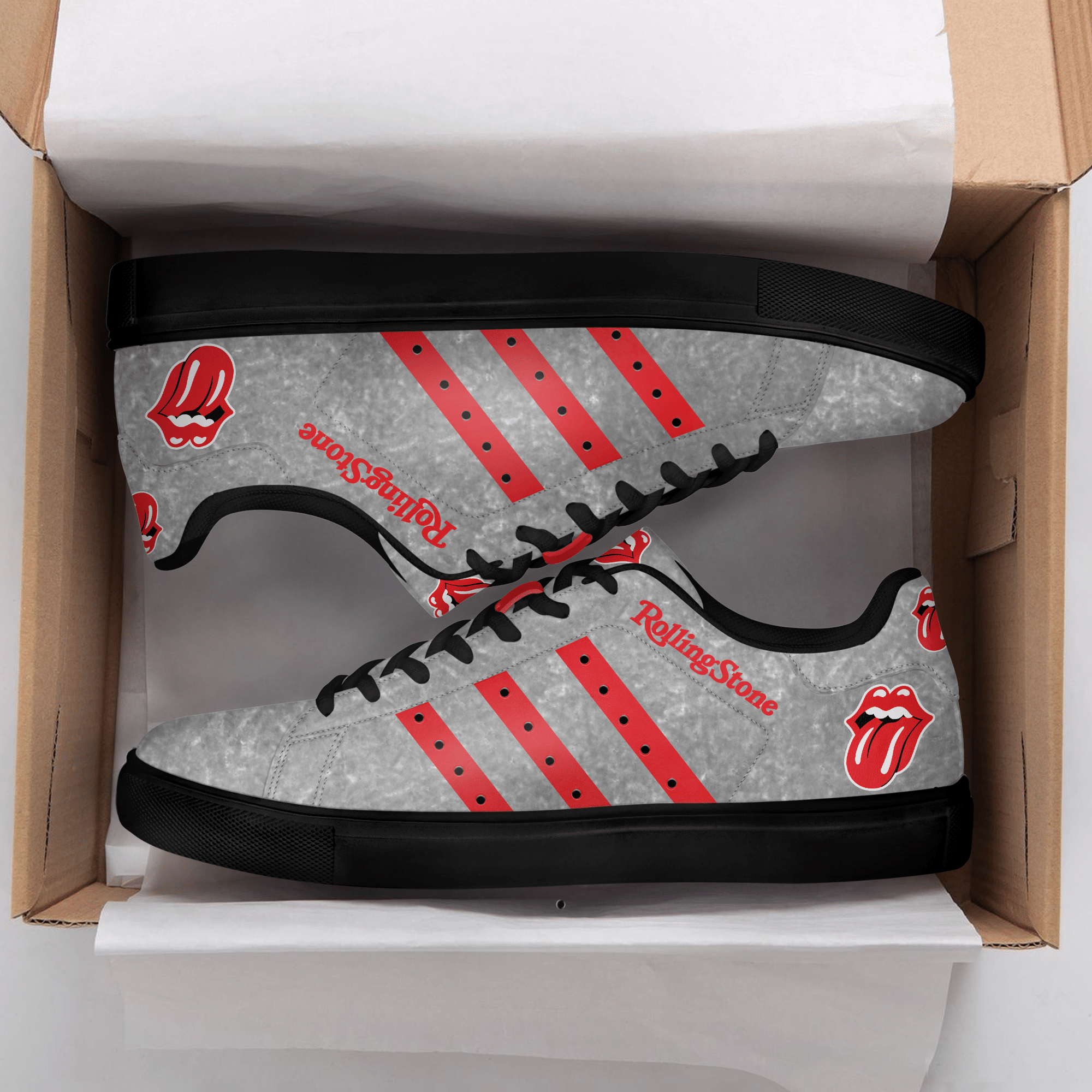 Rolling Stones Low Top Shoes V21