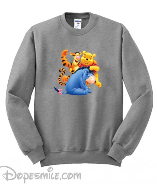 Winnie The Pooh Eeyore And Tiger Sweatshirt