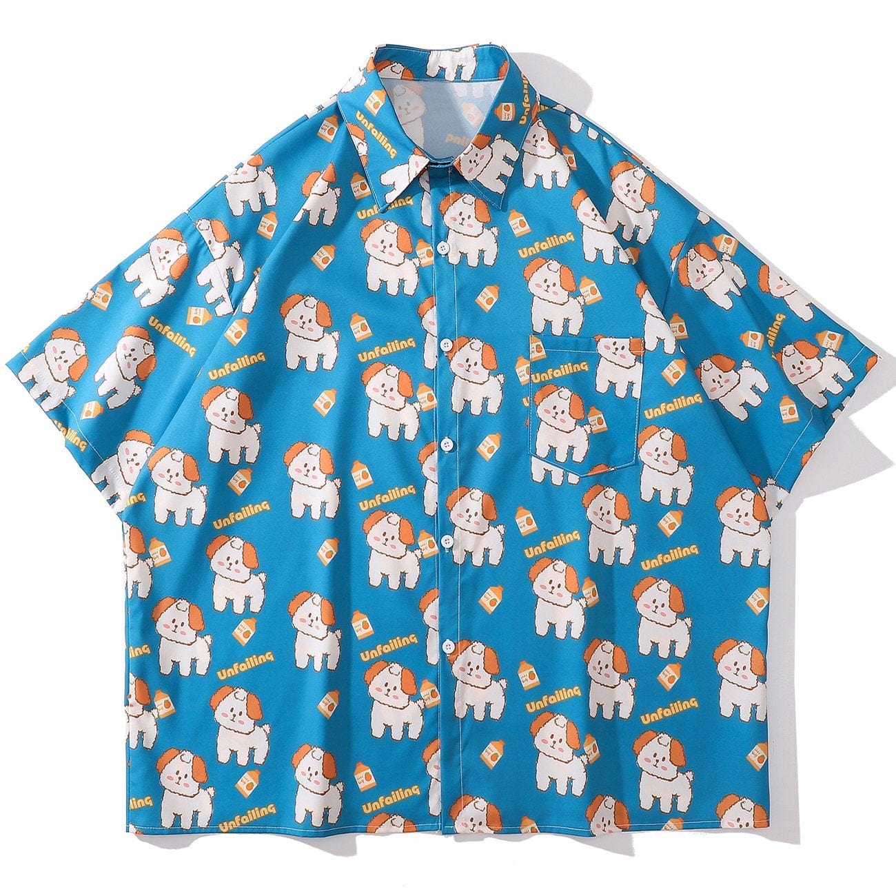 Cake Puppy Print Shirt