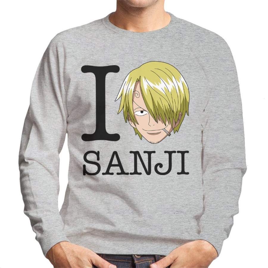 I Heart Vinsmoke Sanji One Piece Men’s Sweatshirt