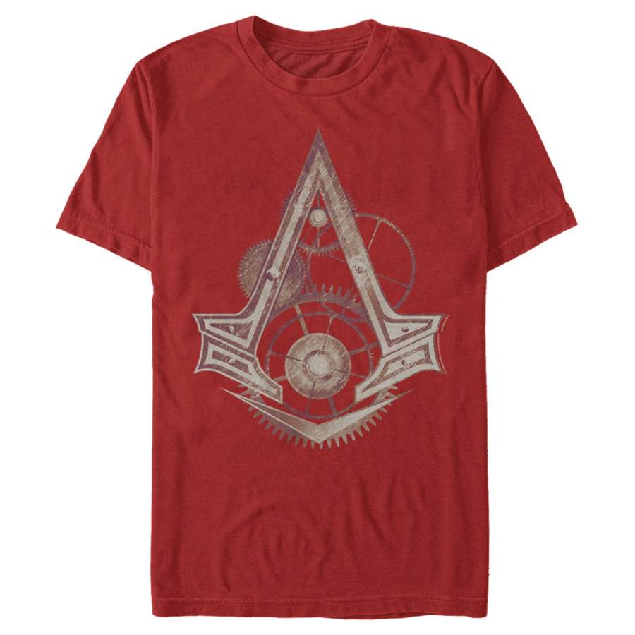 Assassin’s Creed Men’s Machinery Cog Insignia  T Shirt