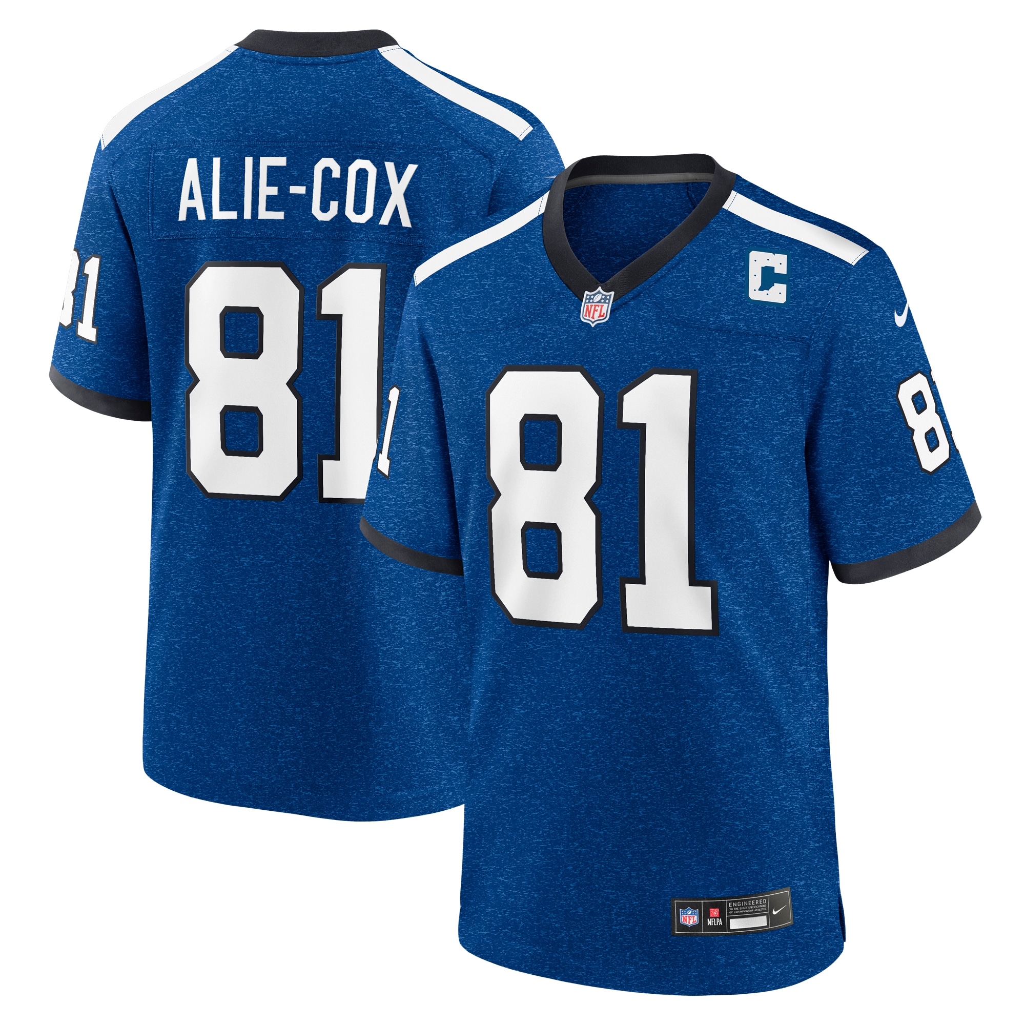 Mo Alie Cox Indianapolis Colts Indiana Nights Alternate Game Jersey – Royal