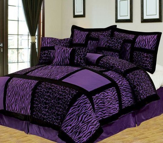 Purple Zebra Bedding Sets Duvet Cover X Amp Pillow Cases Cucumint Store   5043ec9a6c6b0a7a662af0764a763802 