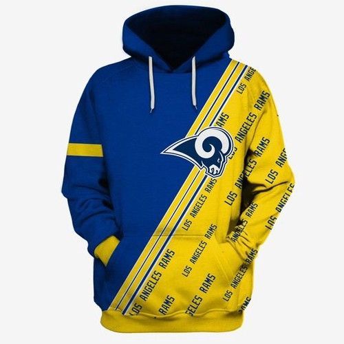 Sports Team Los Angeles Rams Many Logo No164 Hoodie 3D Jacket 3D Pullover Zip Hoodie Dqh3011