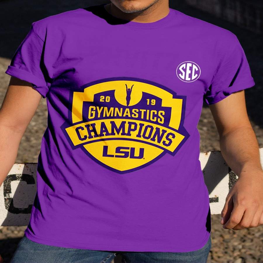 LSU SEC Gymnastics championship  Shirt Jersey Classic T-Shirt By Vevotee Store