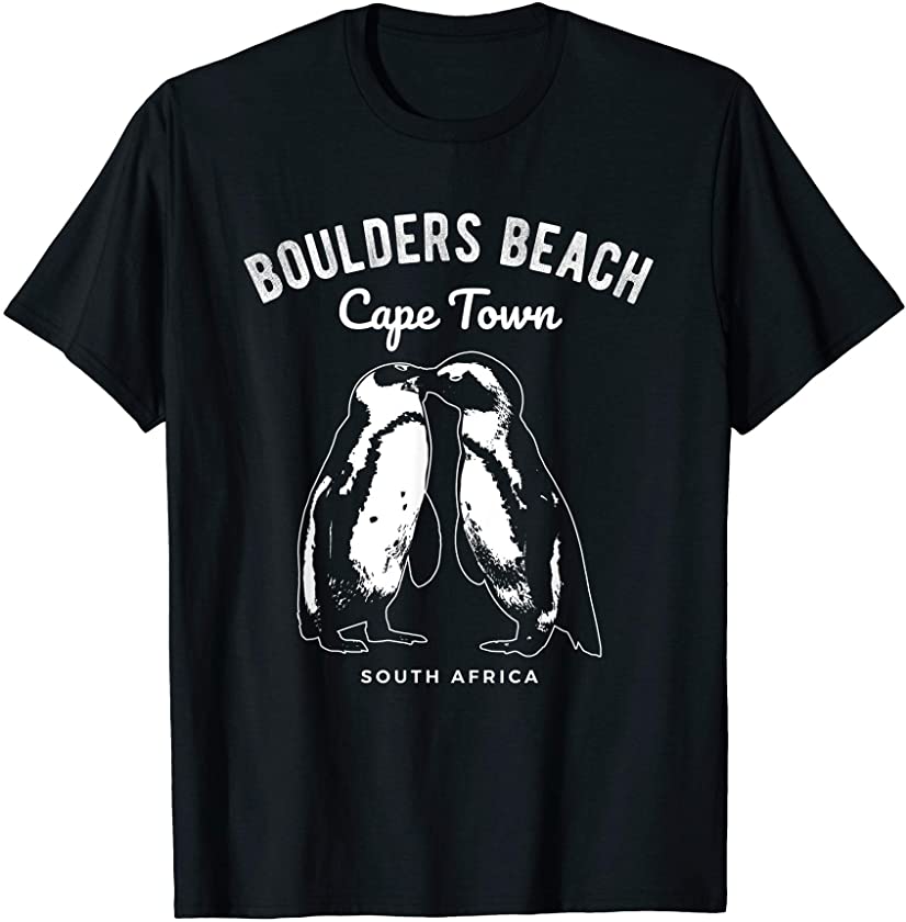 Cape Town Shirt South Africa Boulders Beach Penguin T-Shirt