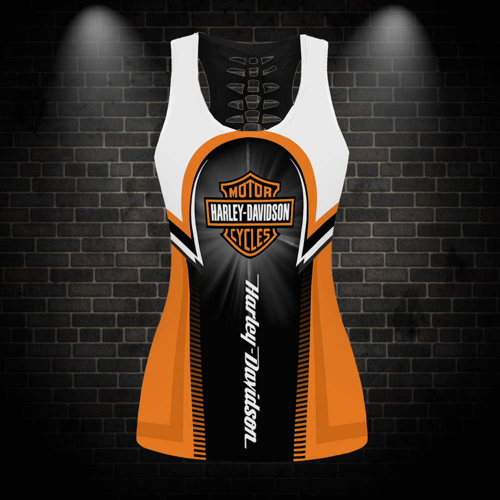 Harley Davidson Leggings And Tank Tops Limited 024