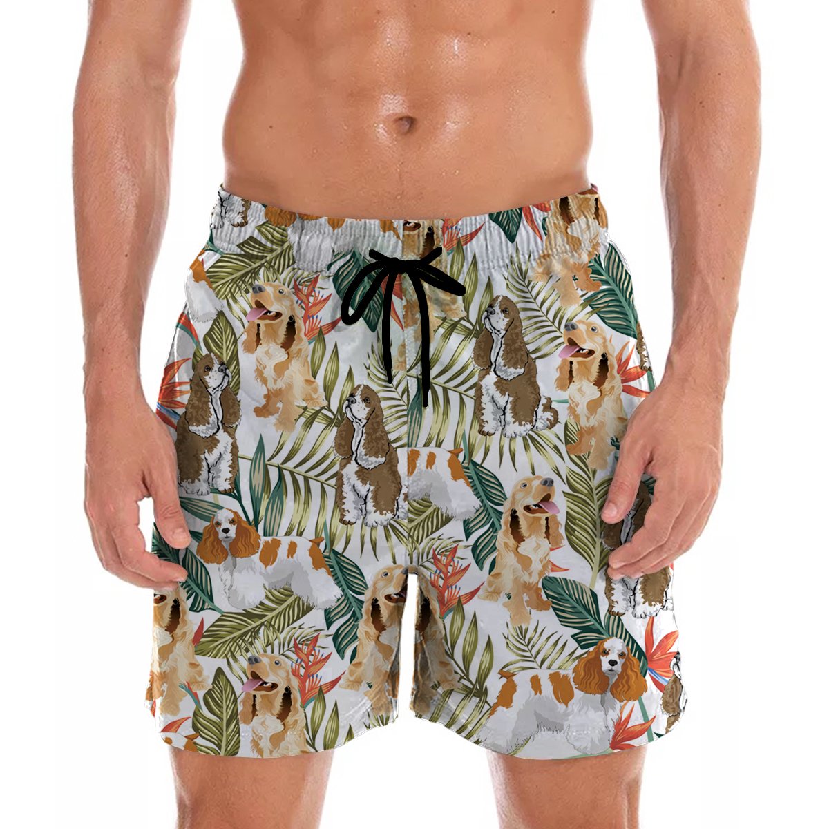 American Cocker Spaniel Hawaii Shorts Ha77303