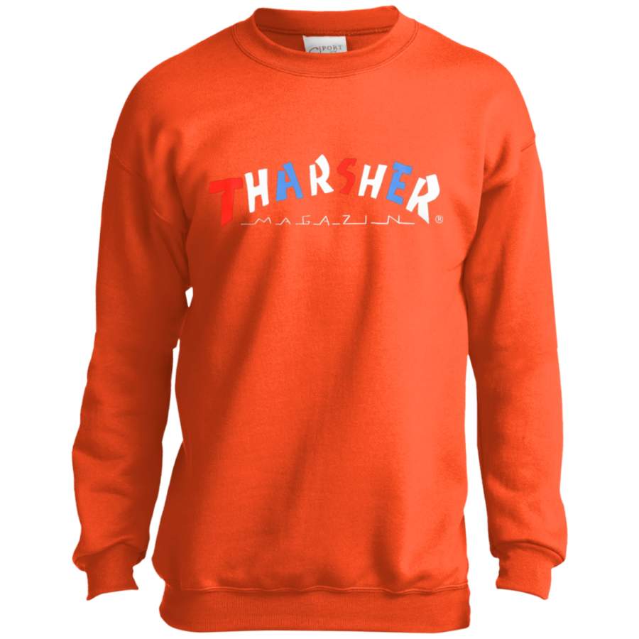 Thrasher Knock Off SS Youth Crewneck Sweatshirt