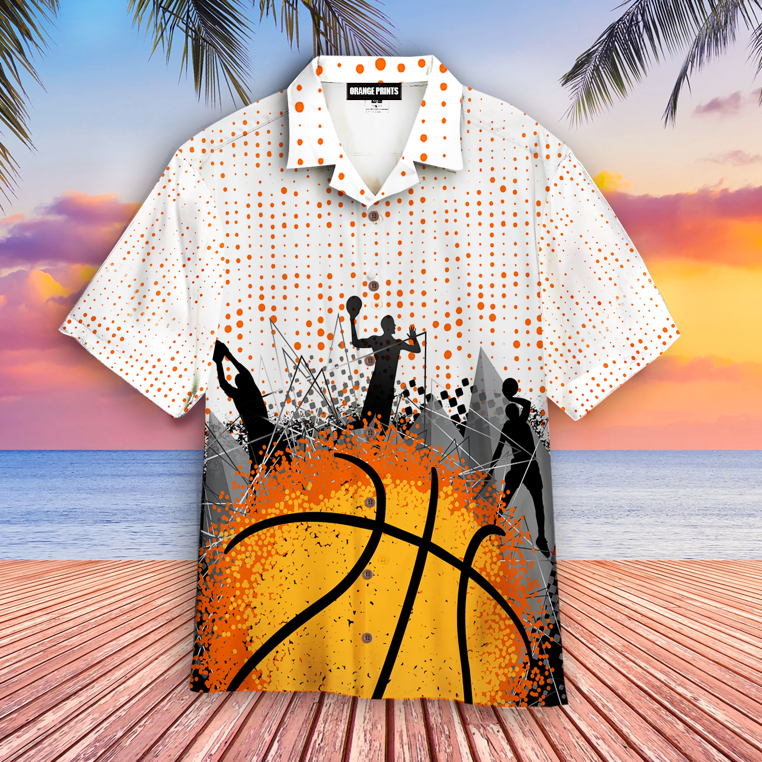 Basketball Love Hawaii Shirt For Men Women Ha28426