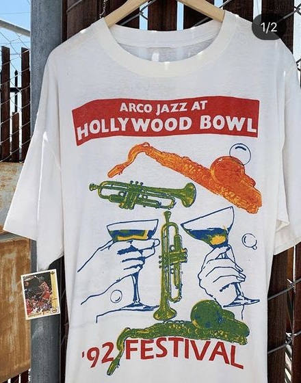 Arco Jazz at Hollywood Bowl Jazz Festival 92 Shirt Outfit