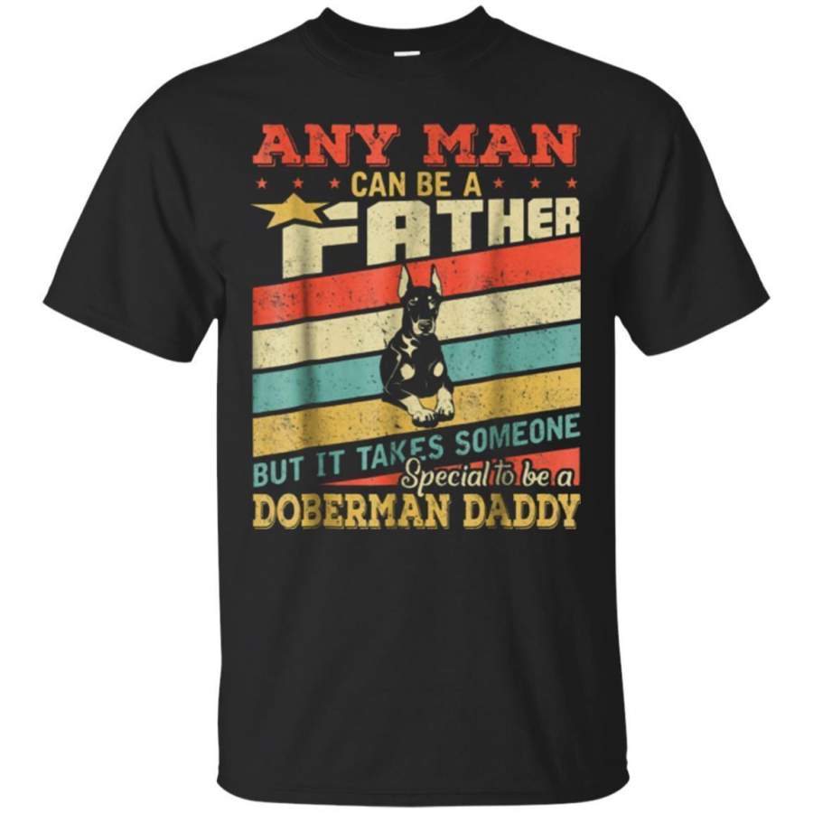 AGR Doberman Daddy Shirt Fathers Day Gifts For Dog Lovers Jaq T-shirt