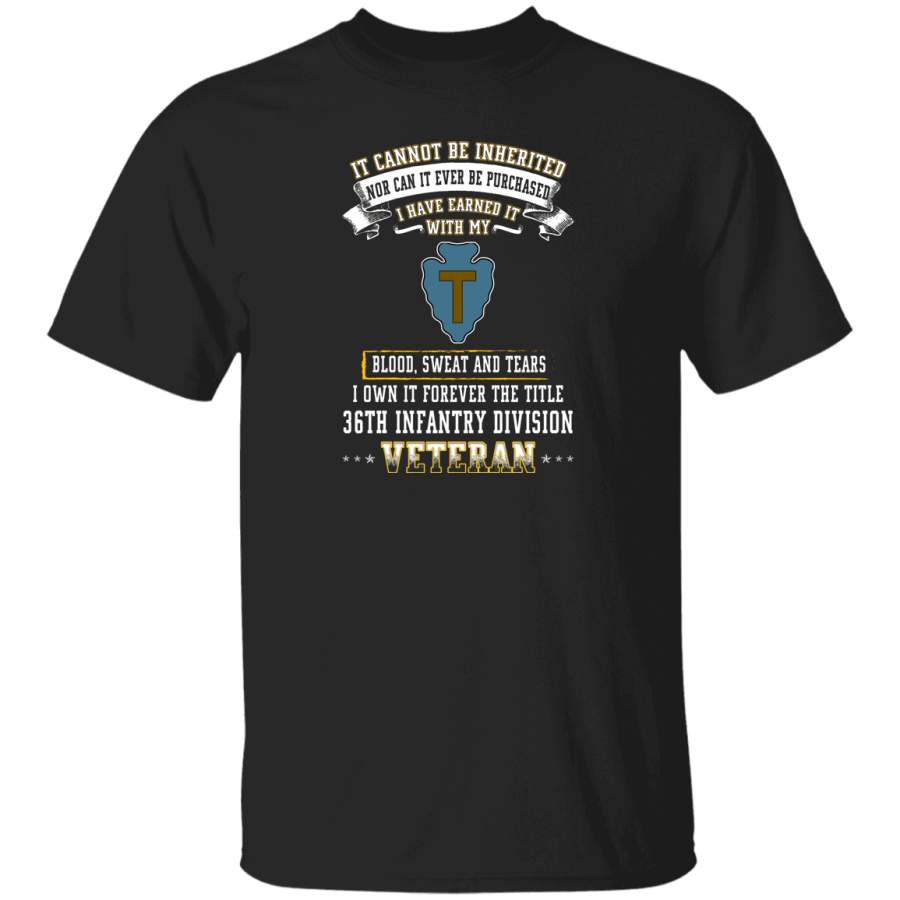 Forever The Title 36th Infantry Division Veteran T-Shirt Veterans Day Christmas Gift Mug