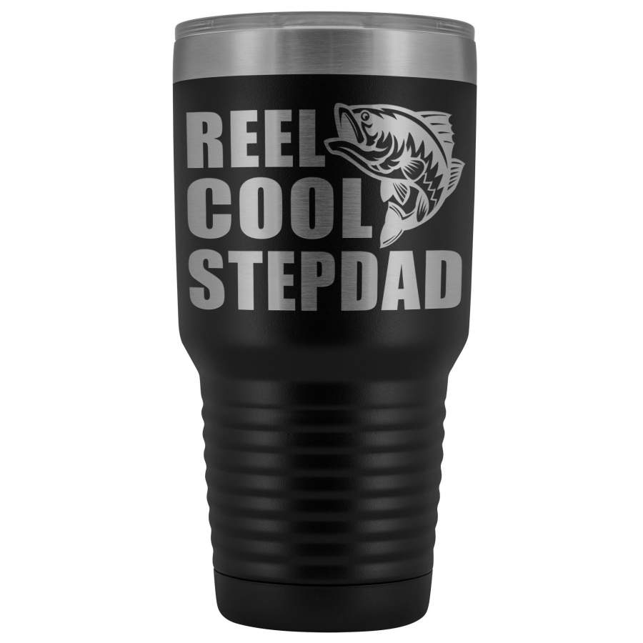 Reel Cool Stepdad 30oz. Tumblers Step Dad Travel Mug