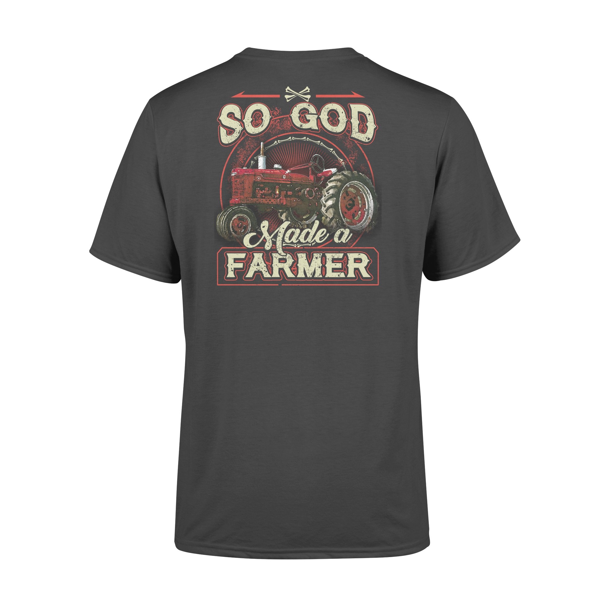 Farm – Tractor – So God Made A Farmer – T-shirt