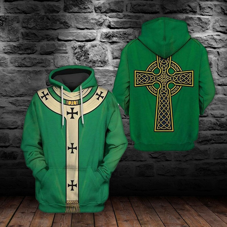 Saint Patrick’S Day 3D All Over Print Hoodie Gift For Friends Birthday Holiday Fullsize S-3Xl