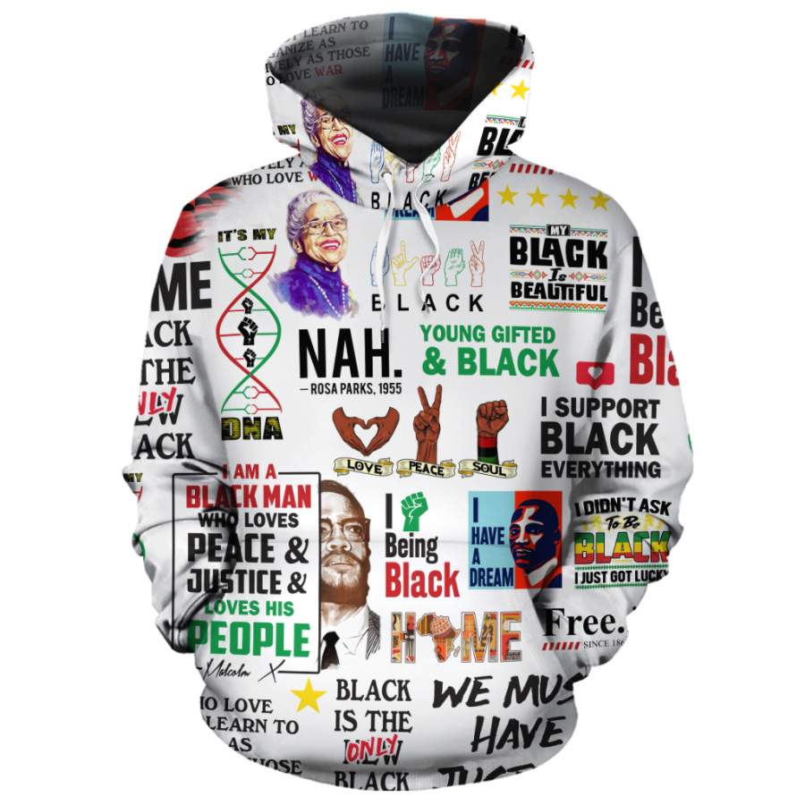 Titles Black All-over Hoodie