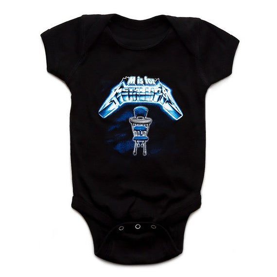 Metallica Ride The Lightning Kids Infant Children S Romper Creeper Onesie Shirt