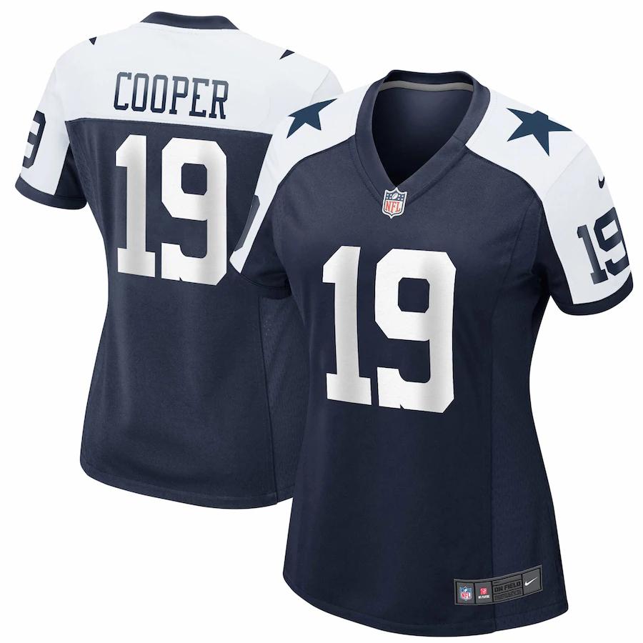 Amari Cooper Dallas Cowboys Nike Womens Throwback Game Jersey – Navy