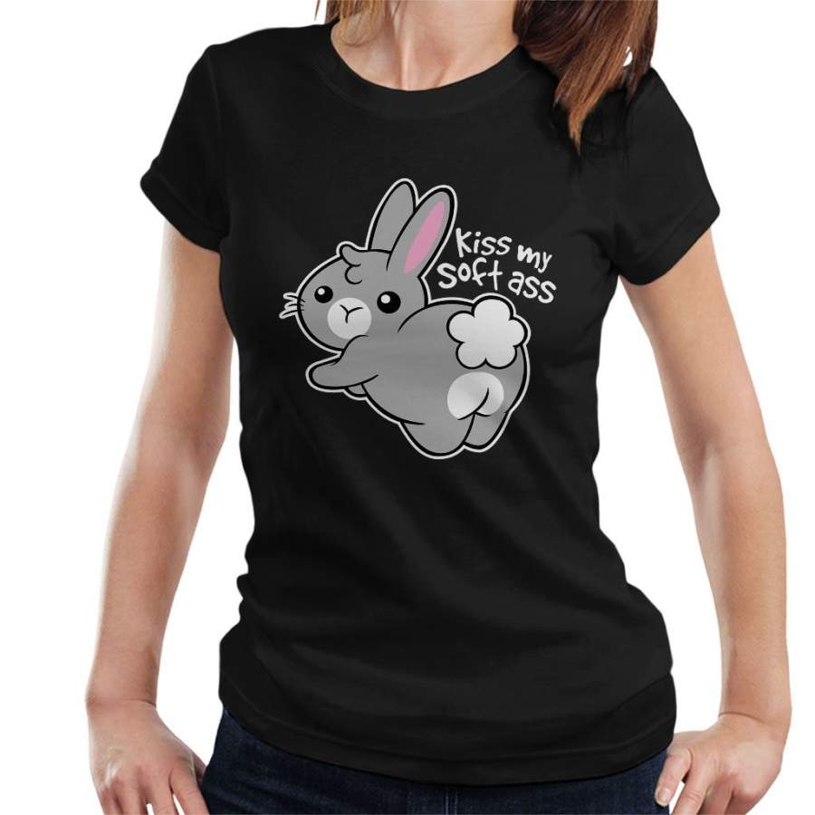 Bunny Soft Kiss My Ass Women’s T-Shirt