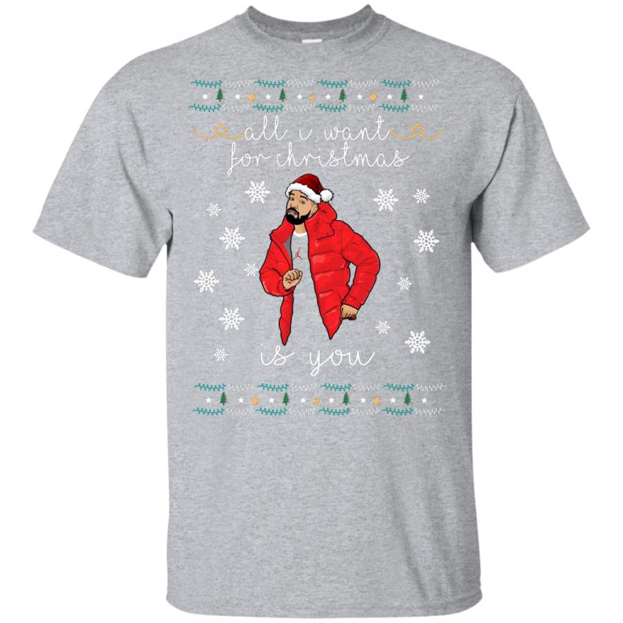 AGR Drake Christmas Ugly Sweater Youth T-Shirt