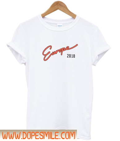 Europe 2018 t-shirt