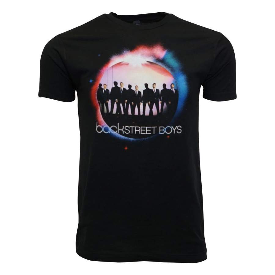 Backstreet Boys Eclipse Mens Black T Shirt