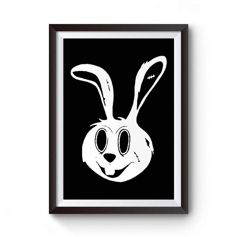 Bunny For Guys Rabbit Graphic Art Awesome Poster