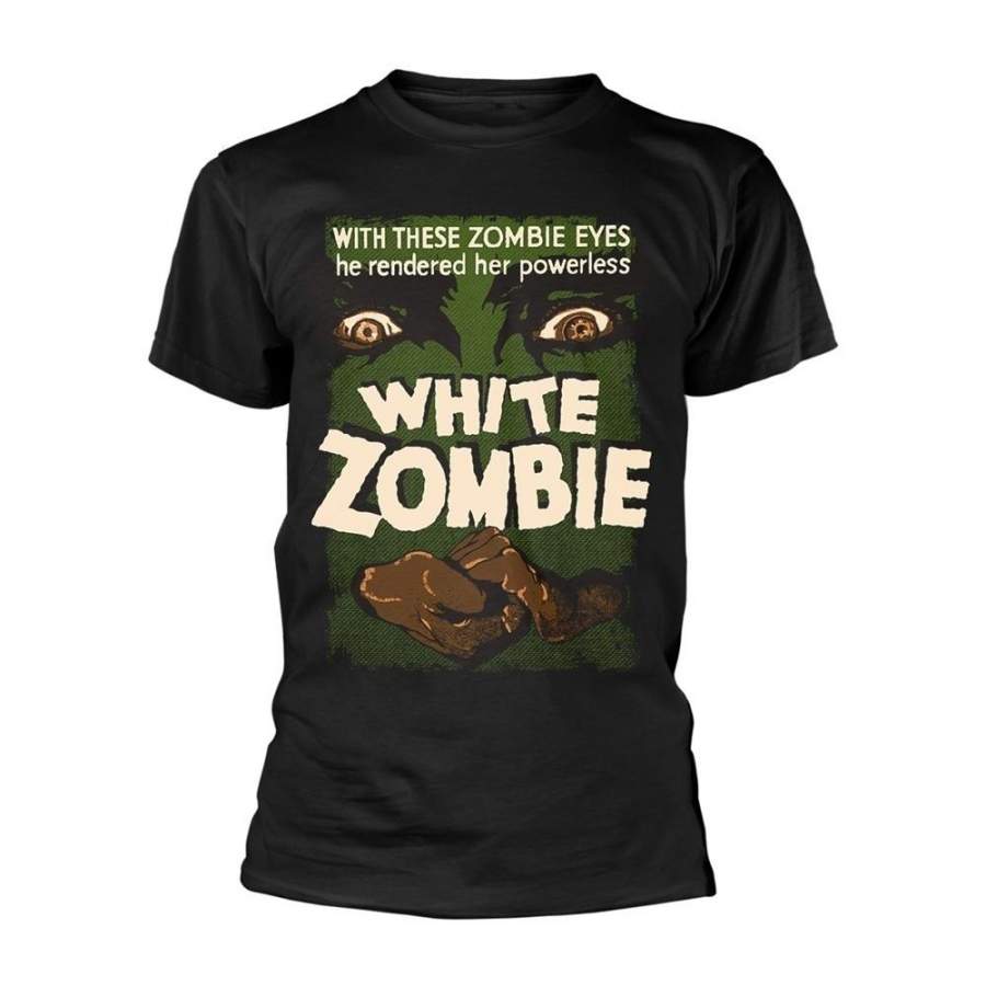 Plan 9 Movies – White Zombie – Poster (Black) Unisex Shirt