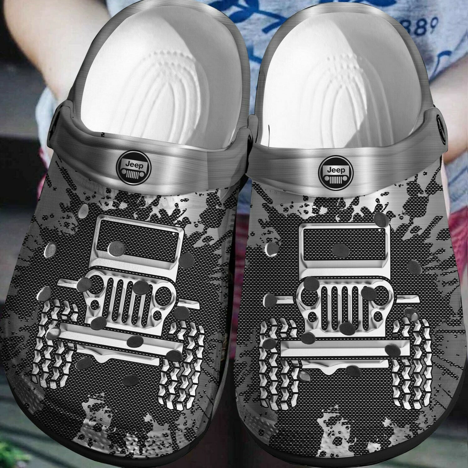 Jeep Car Crocs Crocband Clog