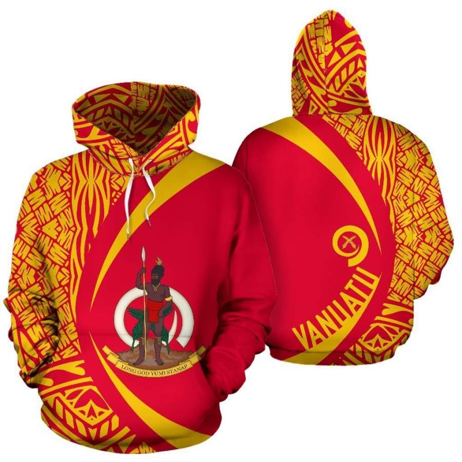 Vanuatu Polynesian Hoodie – Circle Style 06 – J4