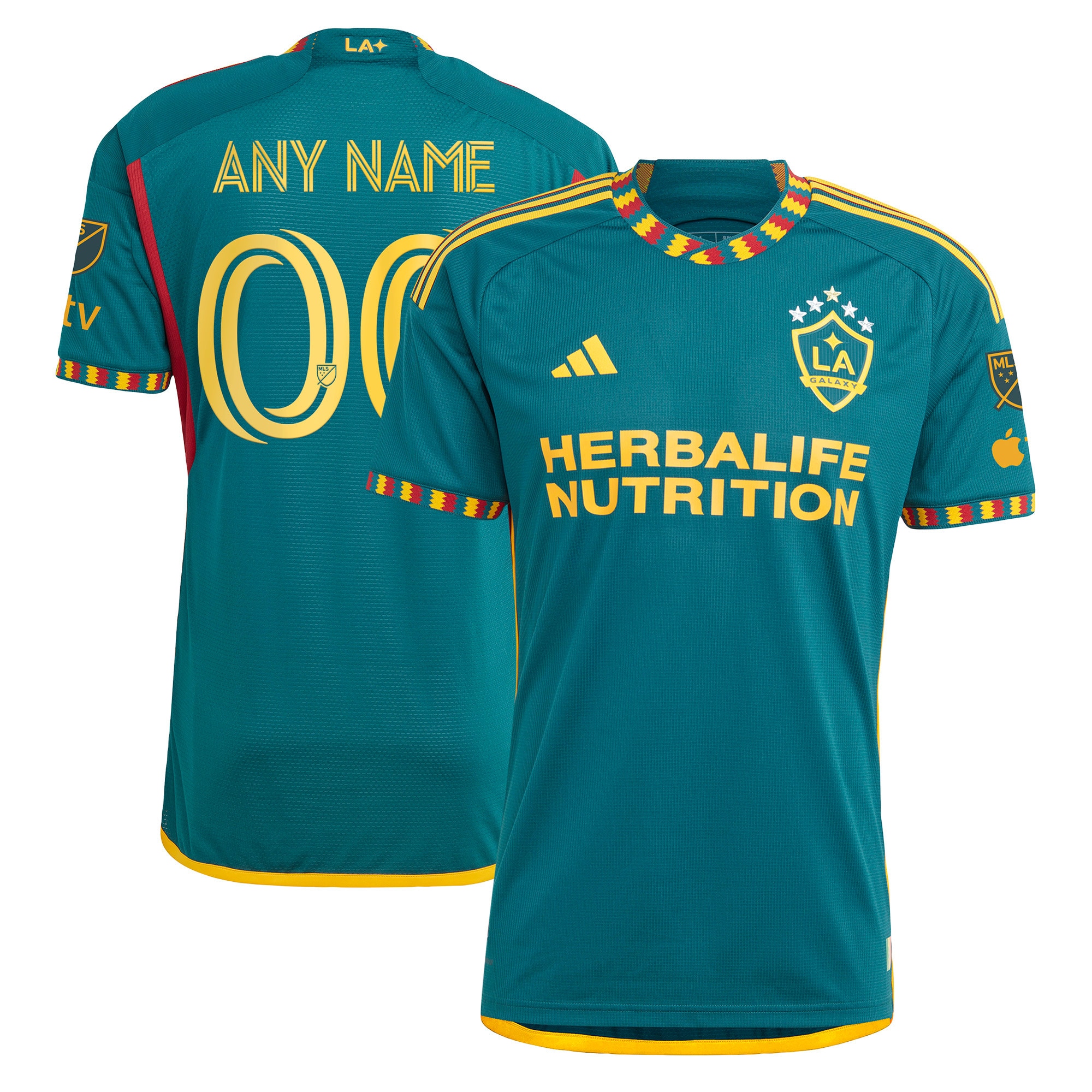 LA Galaxy 2023 LA Kit Authentic Custom Jersey – Green