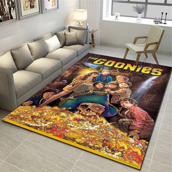 The Goonies One Sheet Area Rug, Living Room Bedroom Carpet