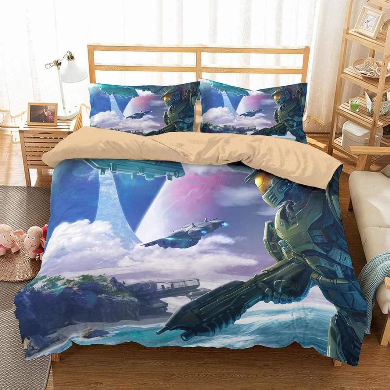 3D Customize Halo 5 Bedding Set Duvet Cover Set Bedroom SetBedlinen