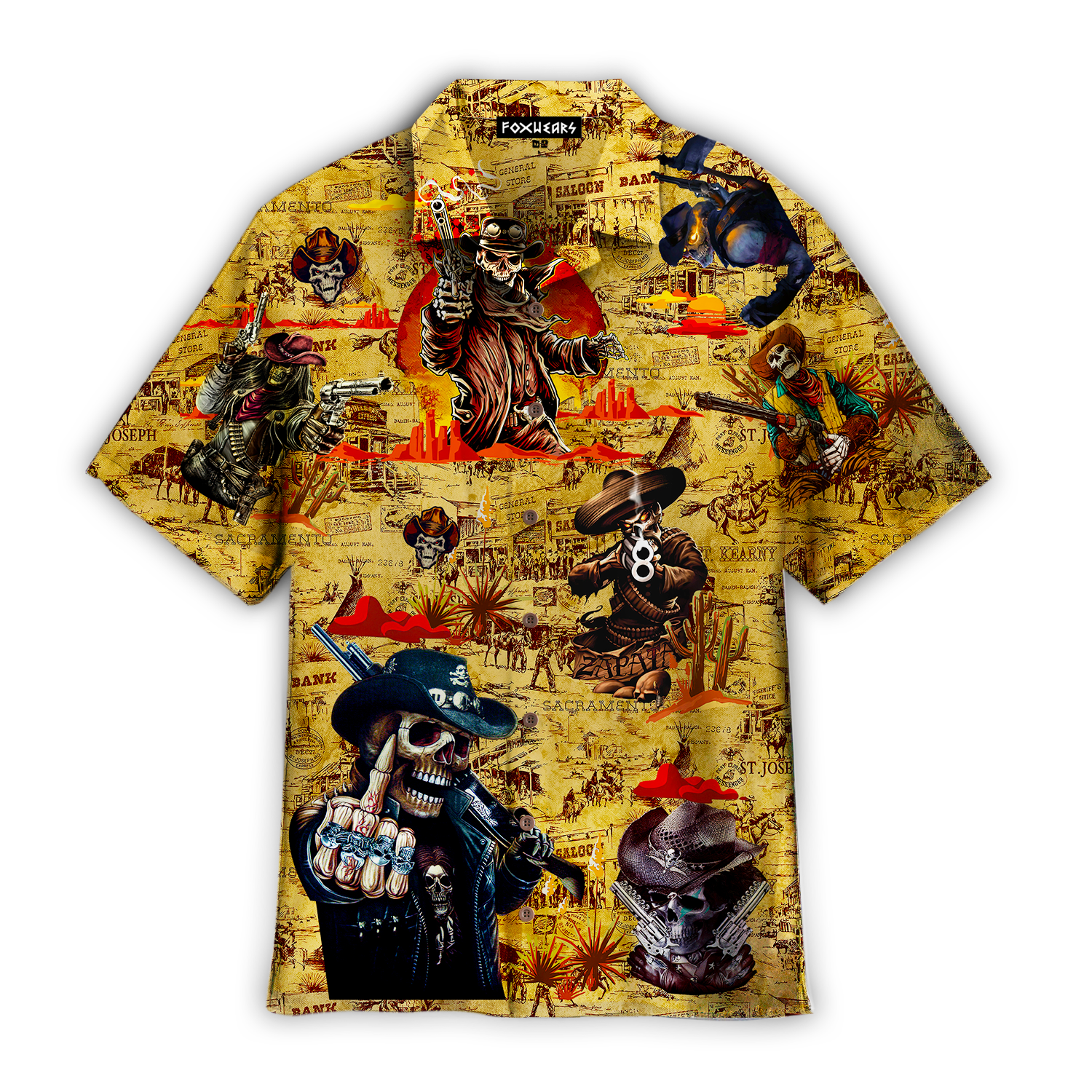 Amazing Vintage Cowboy Hawaii Shirt For Men And Women Ha13348