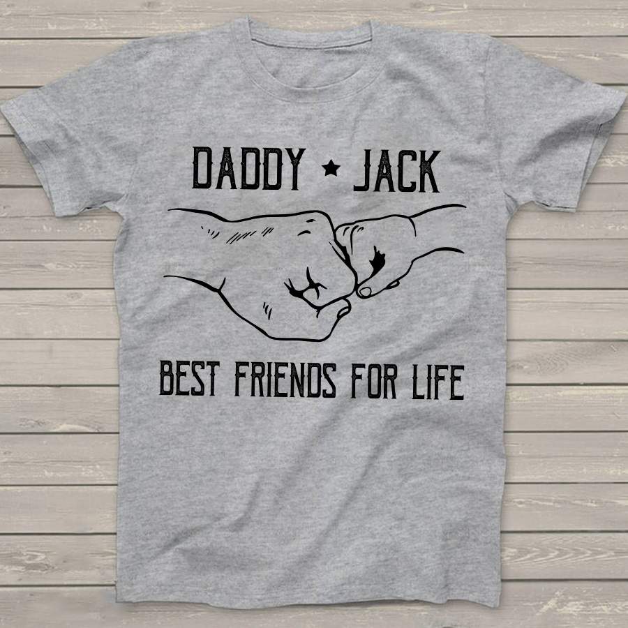 Personalized Daddy and Kids Best Friends For Life Shirt