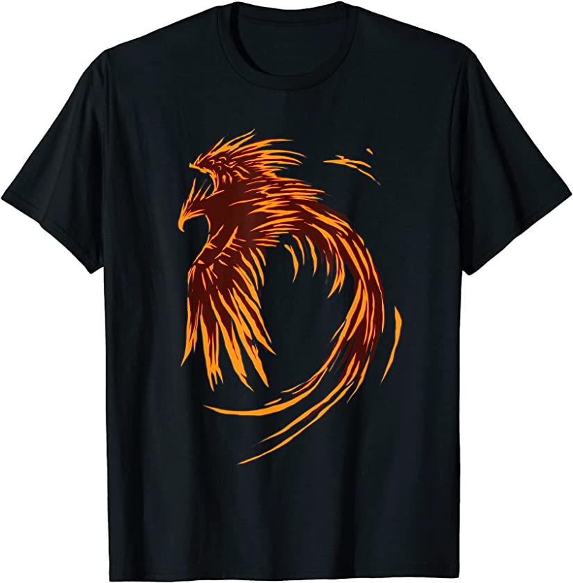 Phoenix Legendary Fire Bird Mythical Animal Cool Gift Idea T-Shirt