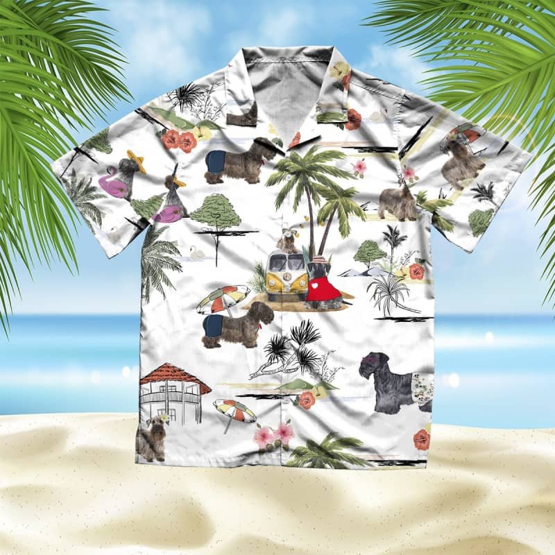 Felacia Unisex Cesky Terrier Beach Hawaii Shirt Ha8207