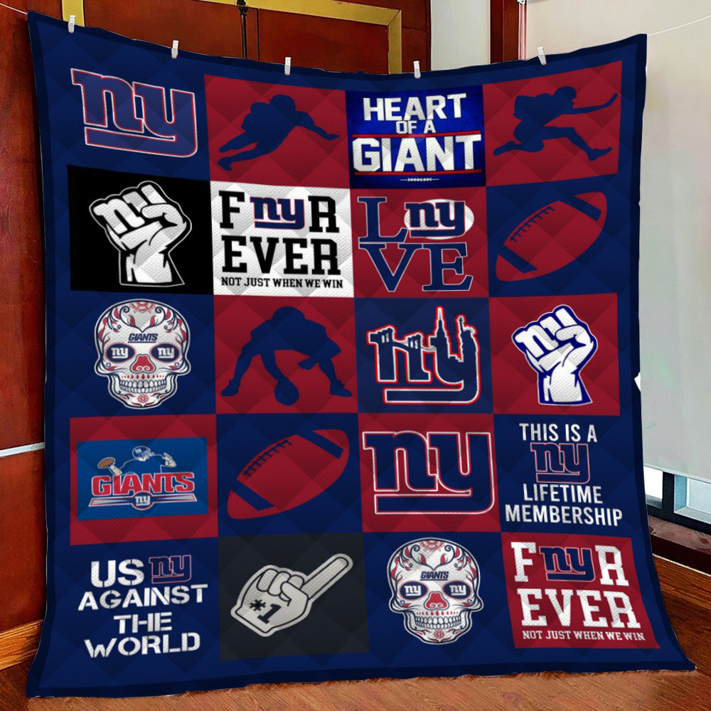 New York Giants Fleece Blanket Quilt Blanket