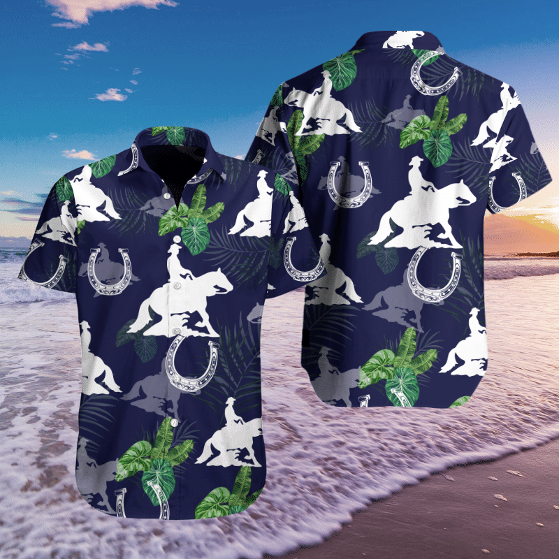 Tropical Leaves Reining Hawaii Shirt Summer Holiday Ha45952