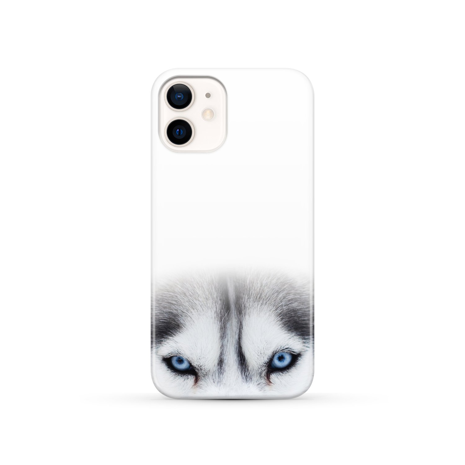 Husky Flat Print Phone Cases
