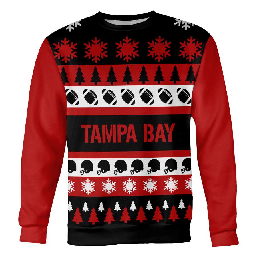 Tampa Bay Football Ugly Christmas Sweatshirt