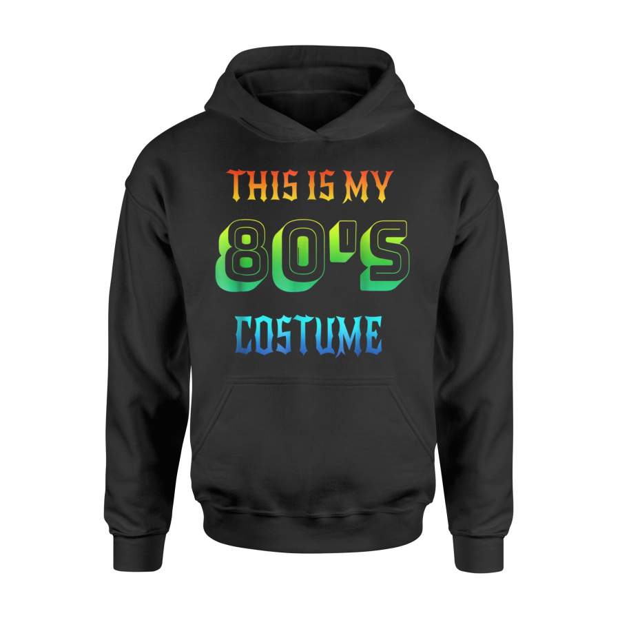 1980s Halloween Rock Costume Halloween Hoodie