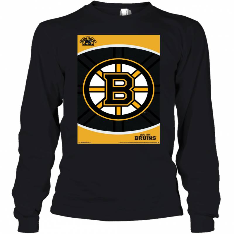 International Boston Bruins Logo Premium Wall Youth Long Sleeve