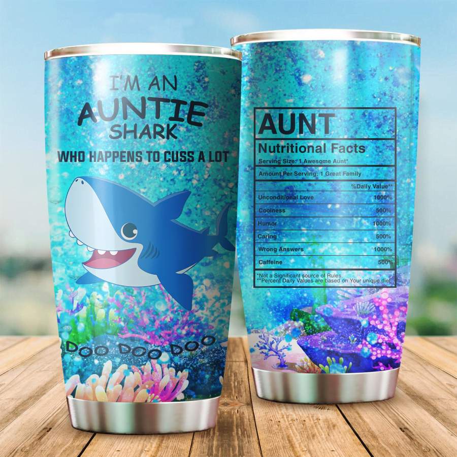 Baby Shark  Printed Stainless Steel Insulated Tumbler Cup