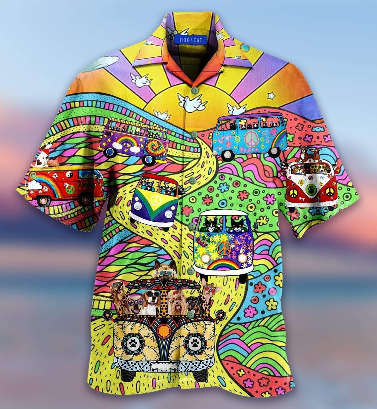 Amazing Colorful Stay Trippy Litttle Hippie Unisex Hawaii Shirt Ha67652